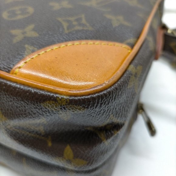 100% Authentic Louis Vuitton Amazon Brown Monogram Crossbody Bag - Picture 6 of 9